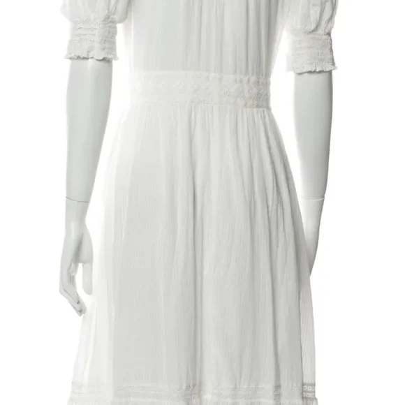 Reformation Betsie White Lace Dress - Picture 4 of 6